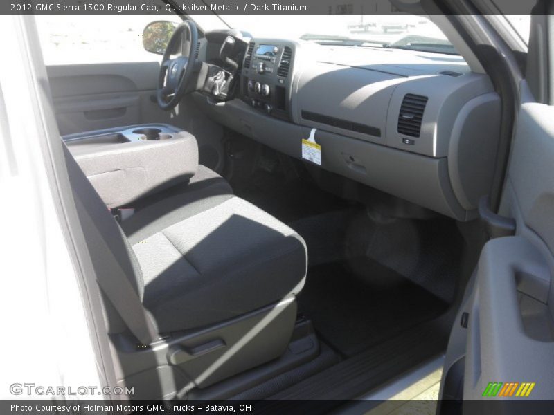 Quicksilver Metallic / Dark Titanium 2012 GMC Sierra 1500 Regular Cab