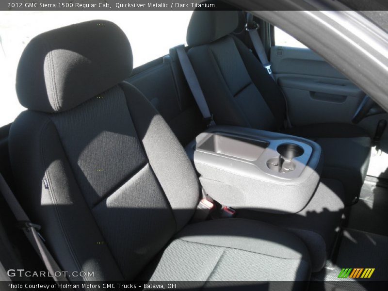 Quicksilver Metallic / Dark Titanium 2012 GMC Sierra 1500 Regular Cab
