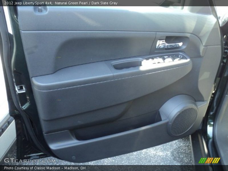 Natural Green Pearl / Dark Slate Gray 2012 Jeep Liberty Sport 4x4