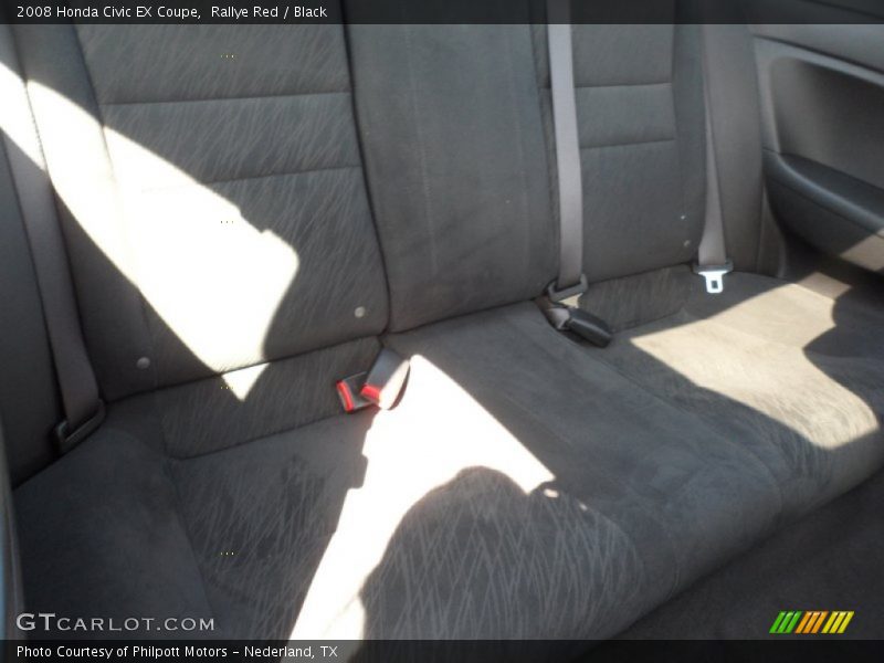 Rallye Red / Black 2008 Honda Civic EX Coupe
