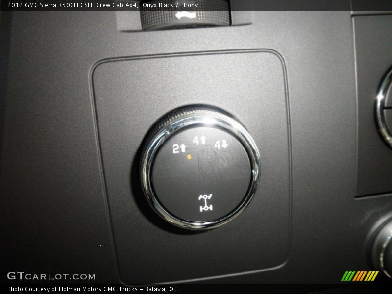 Onyx Black / Ebony 2012 GMC Sierra 3500HD SLE Crew Cab 4x4