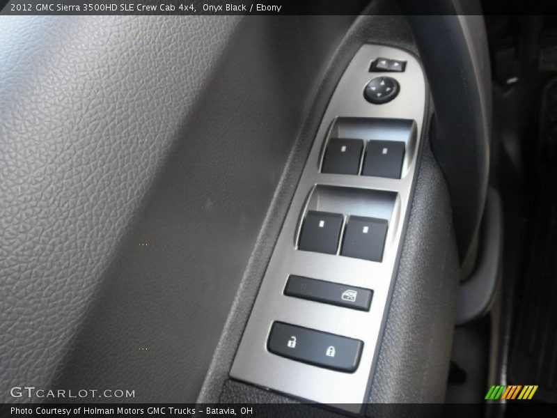 Onyx Black / Ebony 2012 GMC Sierra 3500HD SLE Crew Cab 4x4