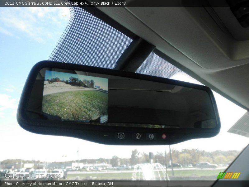 Onyx Black / Ebony 2012 GMC Sierra 3500HD SLE Crew Cab 4x4