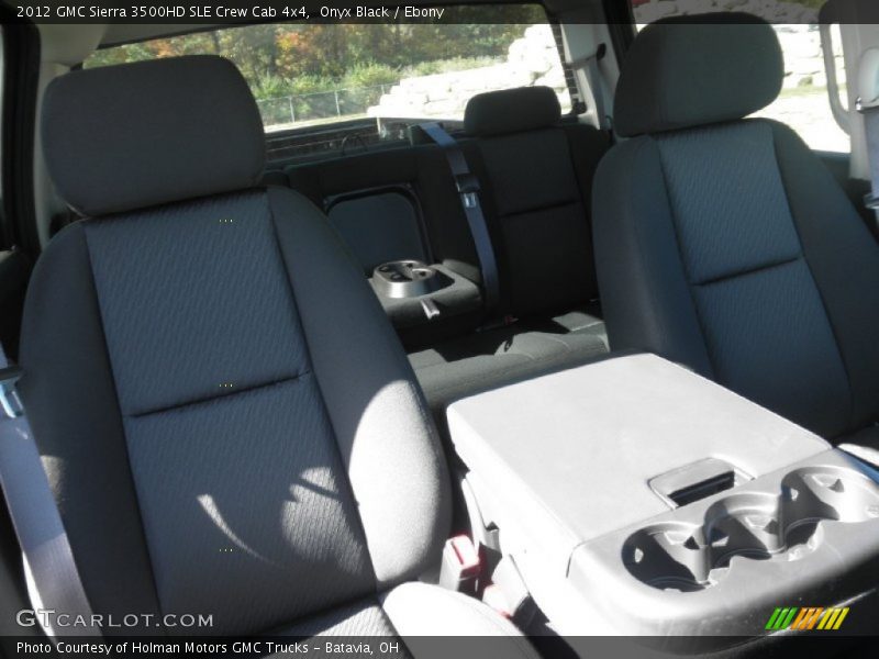 Onyx Black / Ebony 2012 GMC Sierra 3500HD SLE Crew Cab 4x4