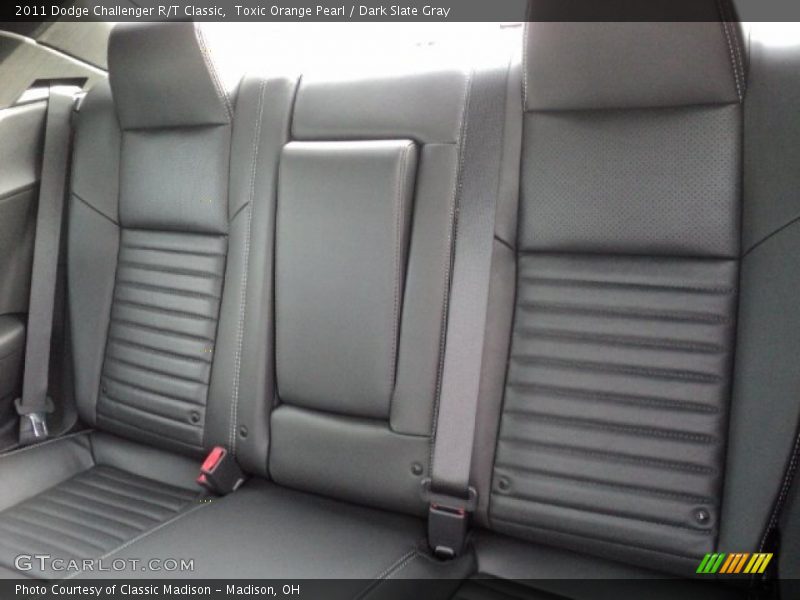 Toxic Orange Pearl / Dark Slate Gray 2011 Dodge Challenger R/T Classic