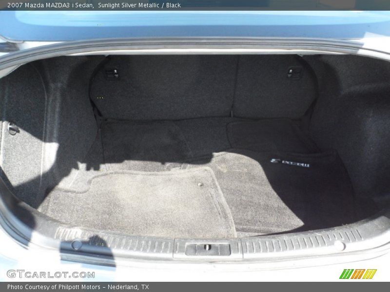 Sunlight Silver Metallic / Black 2007 Mazda MAZDA3 i Sedan