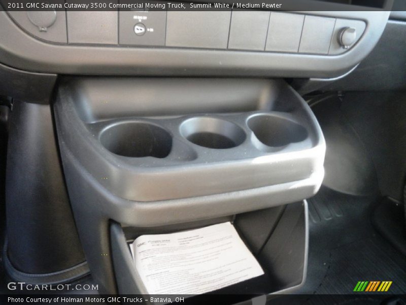 Summit White / Medium Pewter 2011 GMC Savana Cutaway 3500 Commercial Moving Truck
