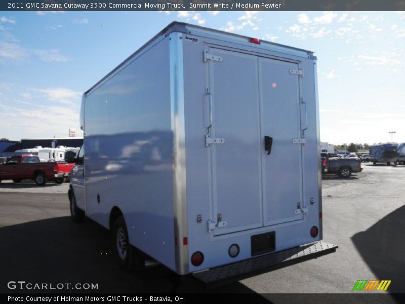 Summit White / Medium Pewter 2011 GMC Savana Cutaway 3500 Commercial Moving Truck