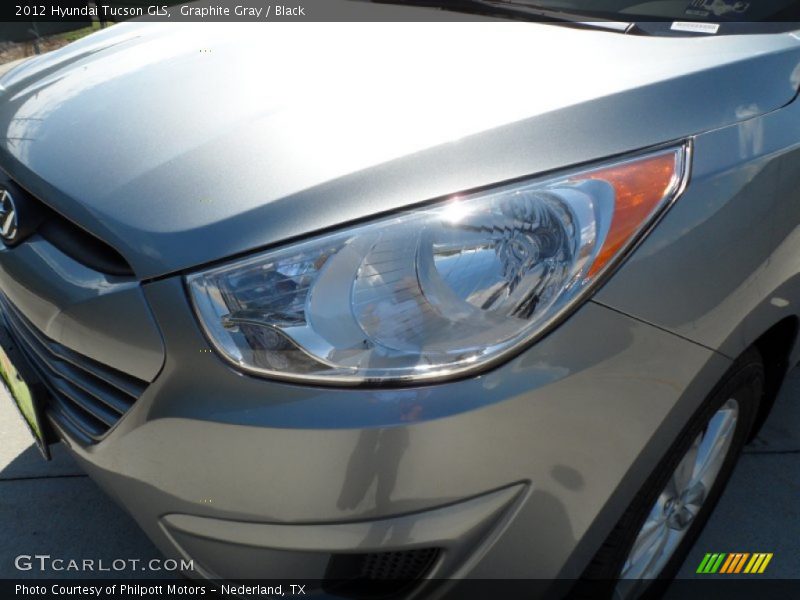 Graphite Gray / Black 2012 Hyundai Tucson GLS
