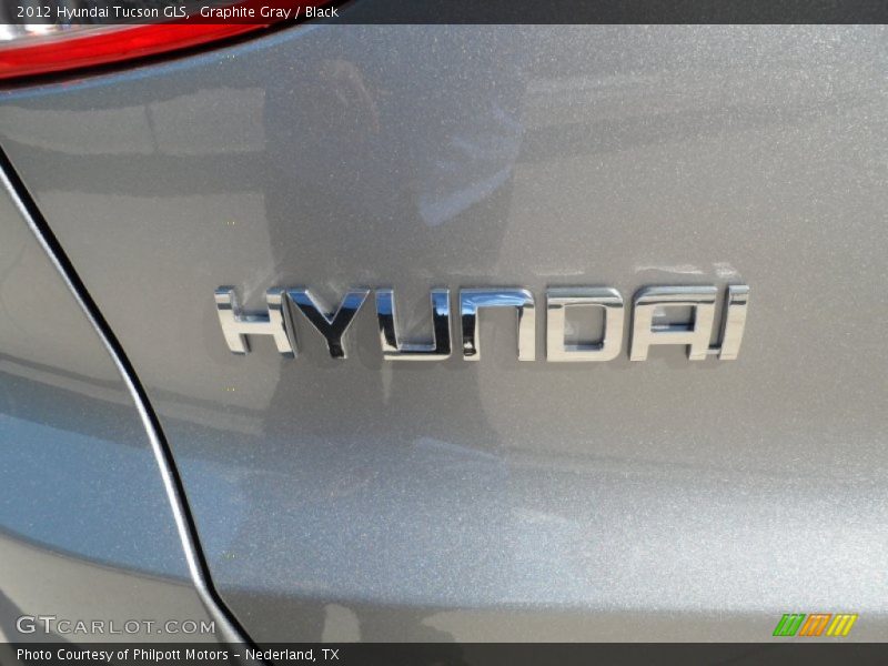 Graphite Gray / Black 2012 Hyundai Tucson GLS