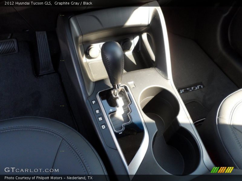 Graphite Gray / Black 2012 Hyundai Tucson GLS