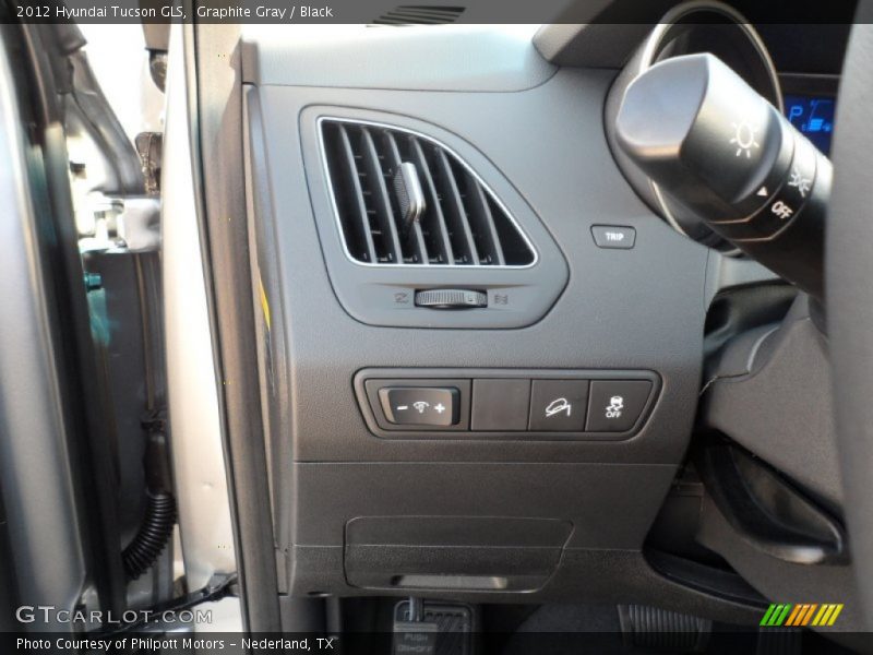 Graphite Gray / Black 2012 Hyundai Tucson GLS