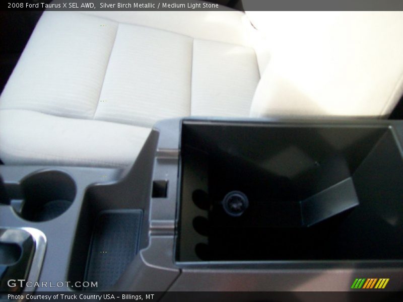 Silver Birch Metallic / Medium Light Stone 2008 Ford Taurus X SEL AWD