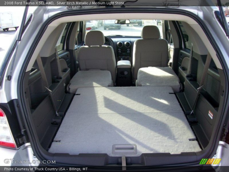 Silver Birch Metallic / Medium Light Stone 2008 Ford Taurus X SEL AWD