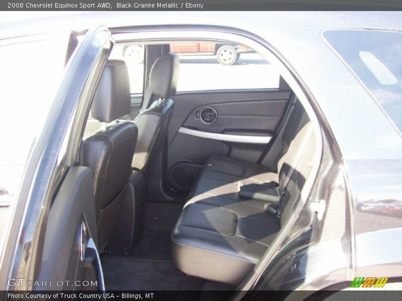Black Granite Metallic / Ebony 2008 Chevrolet Equinox Sport AWD