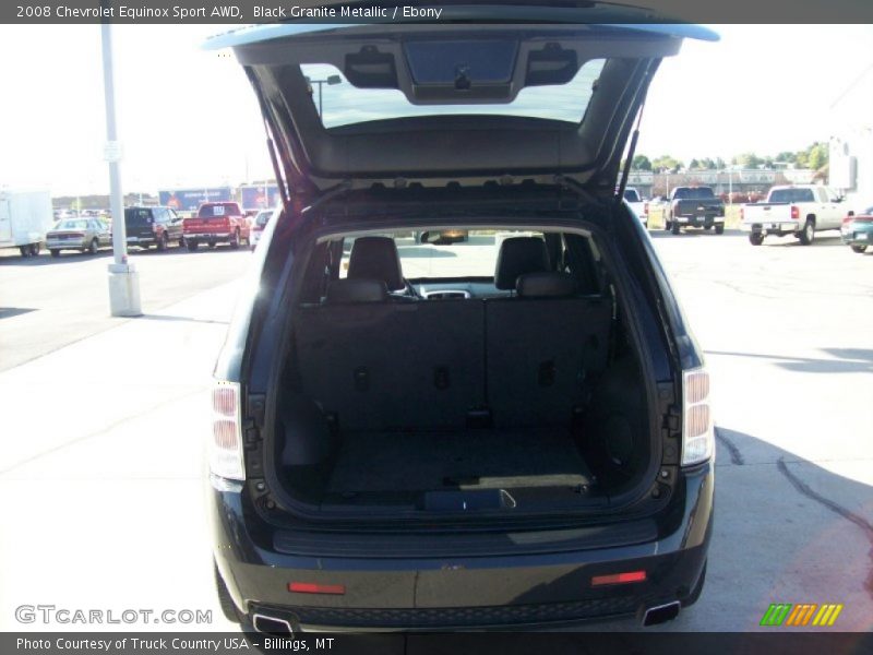 Black Granite Metallic / Ebony 2008 Chevrolet Equinox Sport AWD