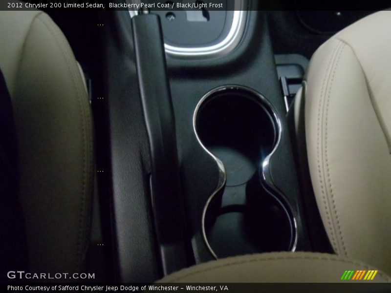 Blackberry Pearl Coat / Black/Light Frost 2012 Chrysler 200 Limited Sedan