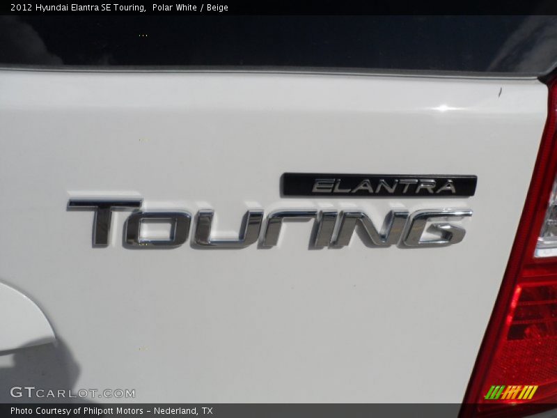  2012 Elantra SE Touring Logo