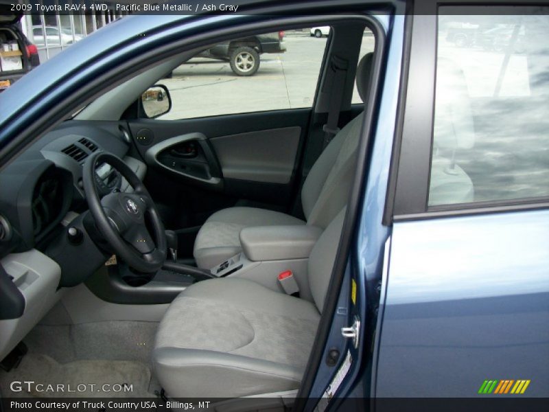 Pacific Blue Metallic / Ash Gray 2009 Toyota RAV4 4WD
