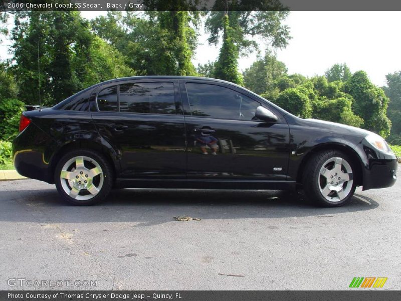 Black / Gray 2006 Chevrolet Cobalt SS Sedan