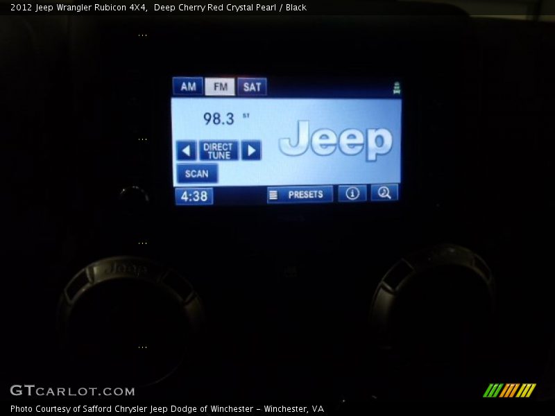 Deep Cherry Red Crystal Pearl / Black 2012 Jeep Wrangler Rubicon 4X4