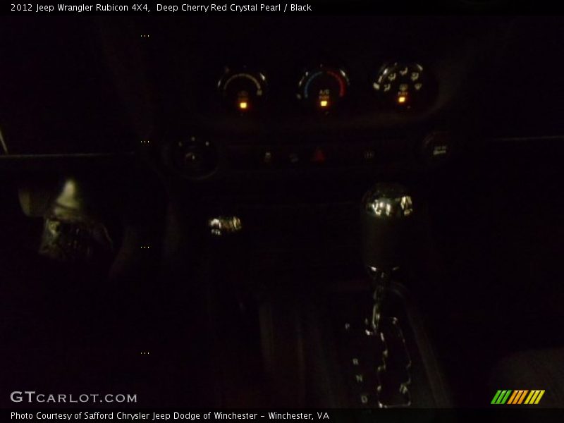 Deep Cherry Red Crystal Pearl / Black 2012 Jeep Wrangler Rubicon 4X4