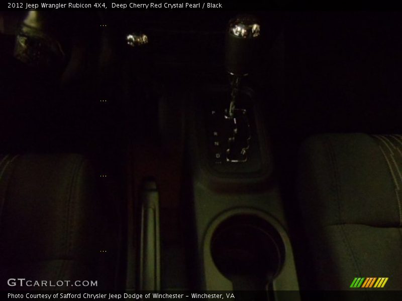 Deep Cherry Red Crystal Pearl / Black 2012 Jeep Wrangler Rubicon 4X4