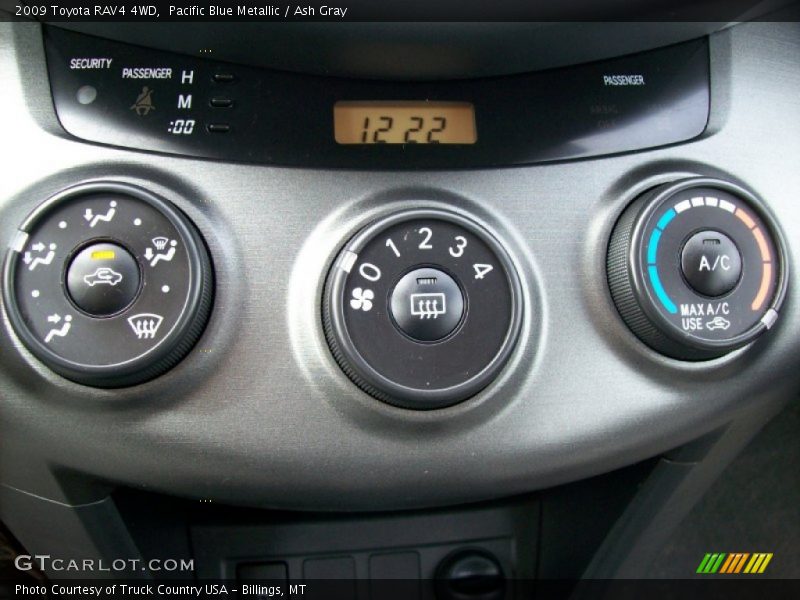 Pacific Blue Metallic / Ash Gray 2009 Toyota RAV4 4WD