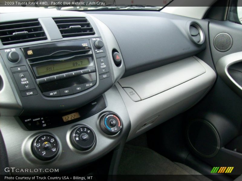 Pacific Blue Metallic / Ash Gray 2009 Toyota RAV4 4WD