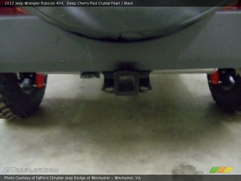 Deep Cherry Red Crystal Pearl / Black 2012 Jeep Wrangler Rubicon 4X4