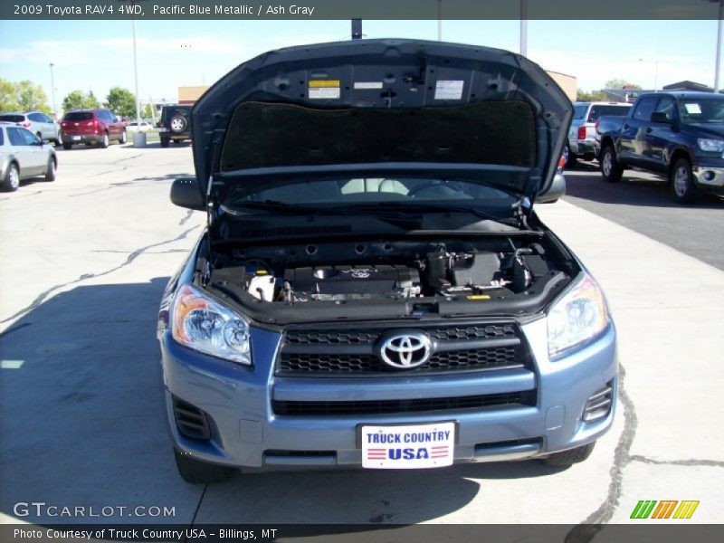 Pacific Blue Metallic / Ash Gray 2009 Toyota RAV4 4WD