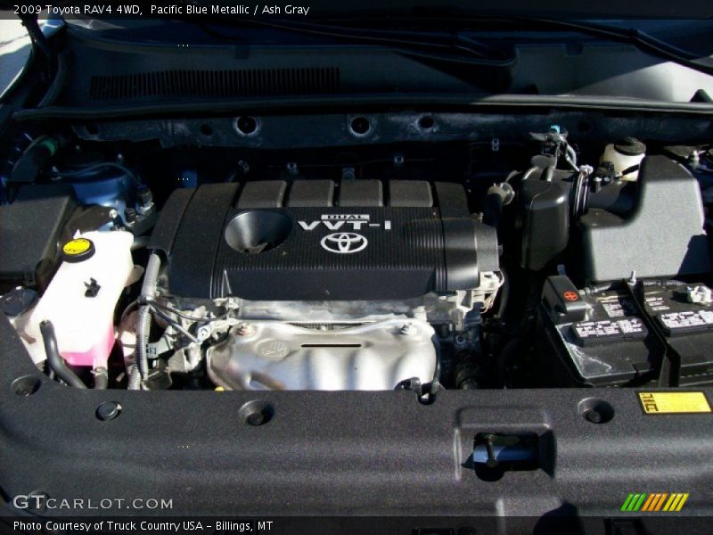 Pacific Blue Metallic / Ash Gray 2009 Toyota RAV4 4WD