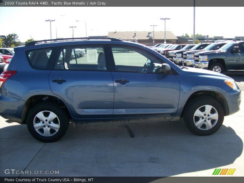 Pacific Blue Metallic / Ash Gray 2009 Toyota RAV4 4WD