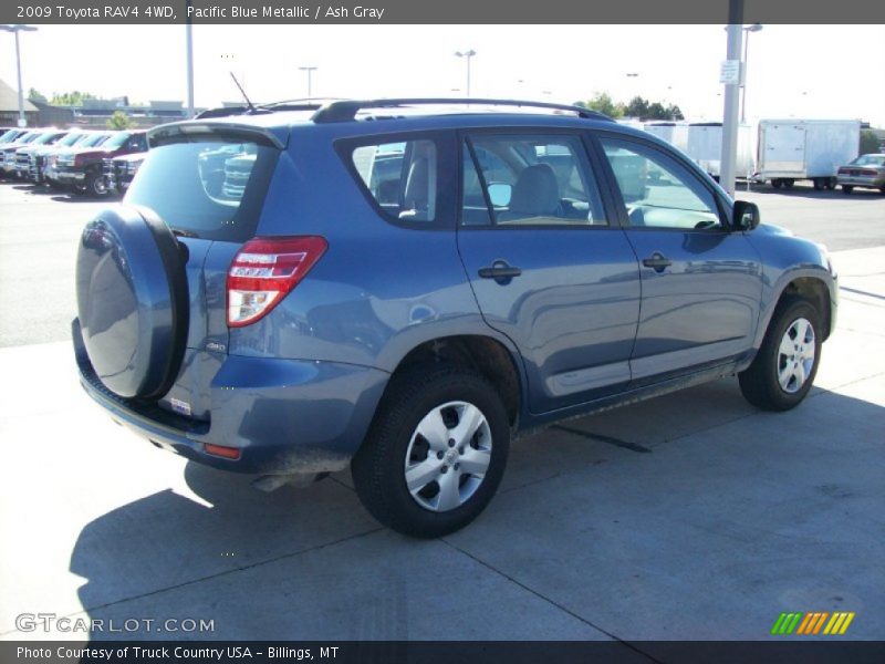 Pacific Blue Metallic / Ash Gray 2009 Toyota RAV4 4WD