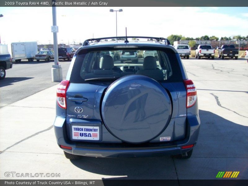 Pacific Blue Metallic / Ash Gray 2009 Toyota RAV4 4WD