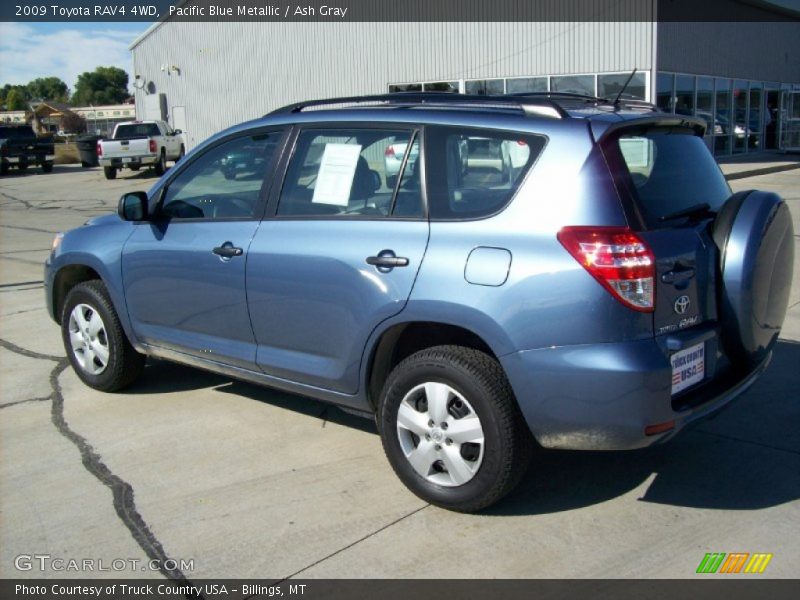 Pacific Blue Metallic / Ash Gray 2009 Toyota RAV4 4WD