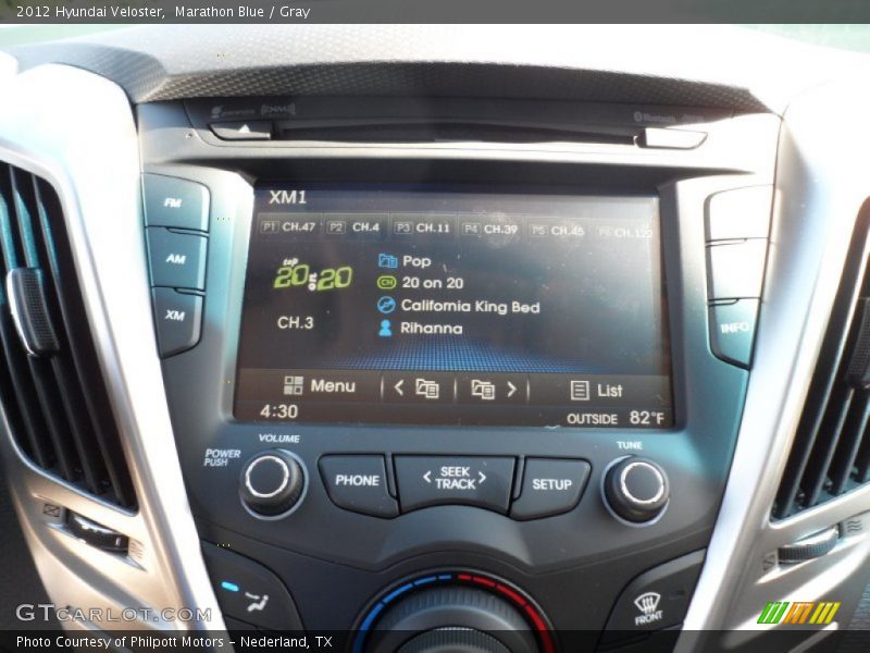Audio System of 2012 Veloster 
