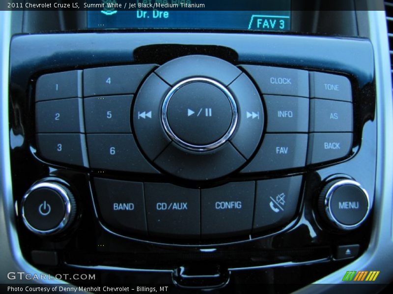 Summit White / Jet Black/Medium Titanium 2011 Chevrolet Cruze LS