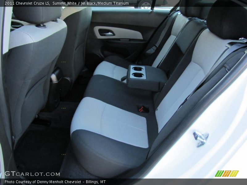 Summit White / Jet Black/Medium Titanium 2011 Chevrolet Cruze LS