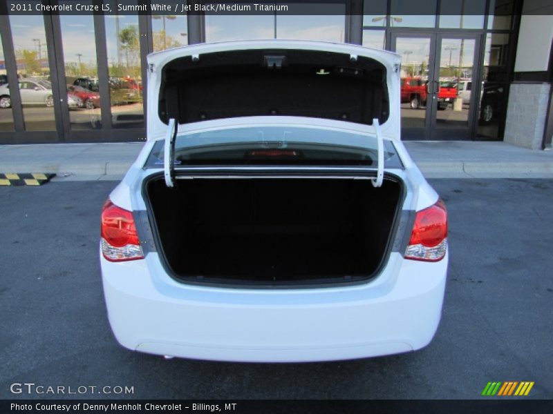 Summit White / Jet Black/Medium Titanium 2011 Chevrolet Cruze LS