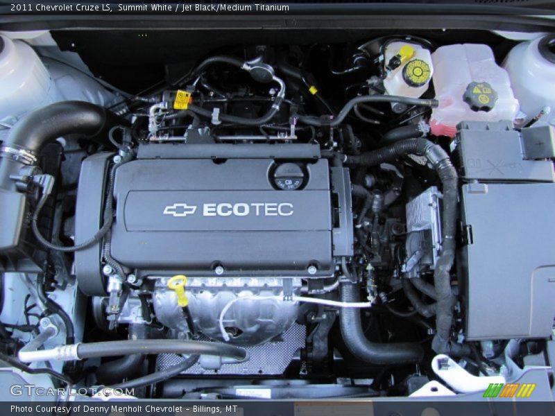 Summit White / Jet Black/Medium Titanium 2011 Chevrolet Cruze LS