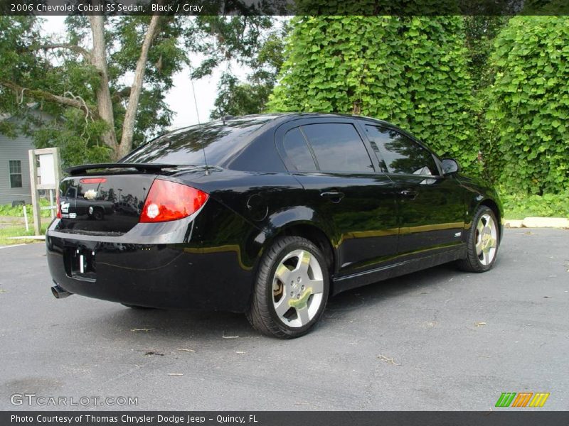 Black / Gray 2006 Chevrolet Cobalt SS Sedan