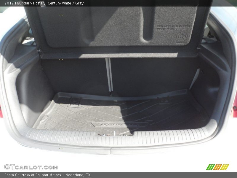 Century White / Gray 2012 Hyundai Veloster