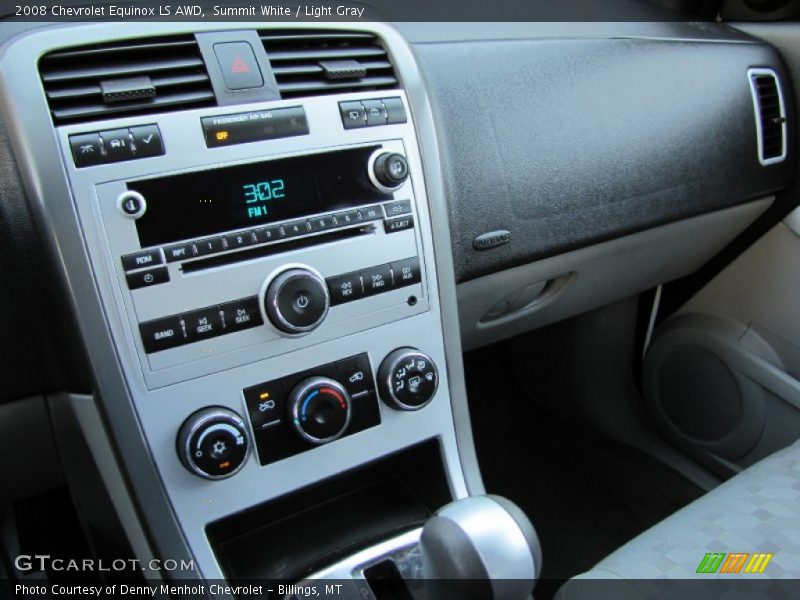 Summit White / Light Gray 2008 Chevrolet Equinox LS AWD