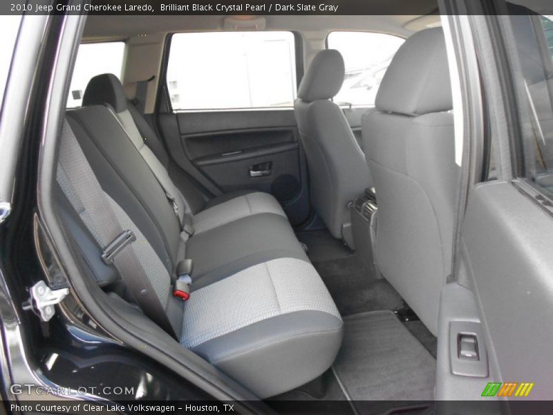 Brilliant Black Crystal Pearl / Dark Slate Gray 2010 Jeep Grand Cherokee Laredo