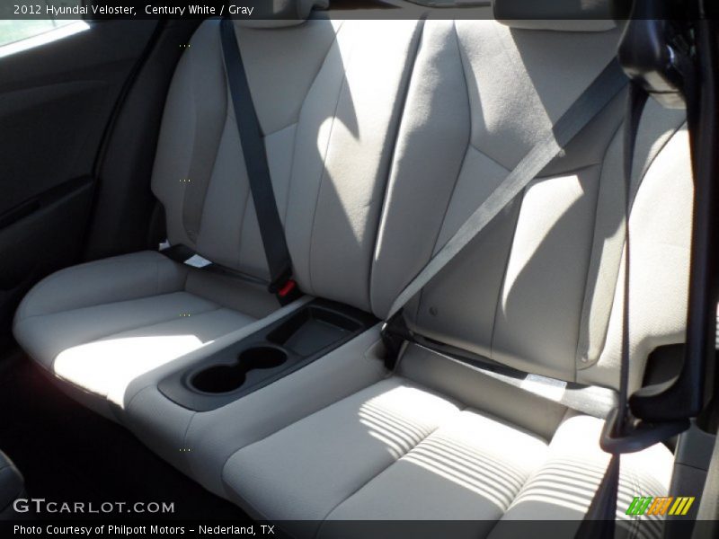Century White / Gray 2012 Hyundai Veloster