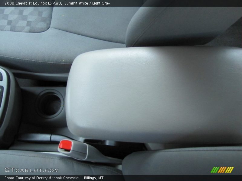 Summit White / Light Gray 2008 Chevrolet Equinox LS AWD