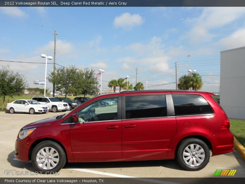  2012 Routan SEL Deep Claret Red Metallic