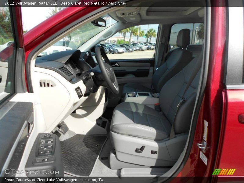 Deep Claret Red Metallic / Aero Gray 2012 Volkswagen Routan SEL