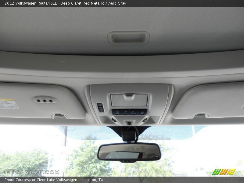 Deep Claret Red Metallic / Aero Gray 2012 Volkswagen Routan SEL